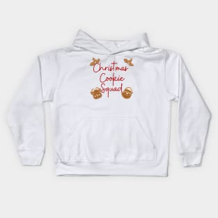 Christmas cookie squad tee Kids Hoodie